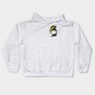 Black Throated Green Warbler Graphic Kids Hoodie